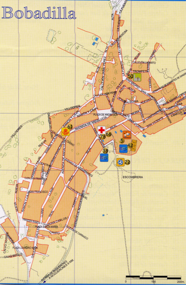 Plano de la Bobadilla