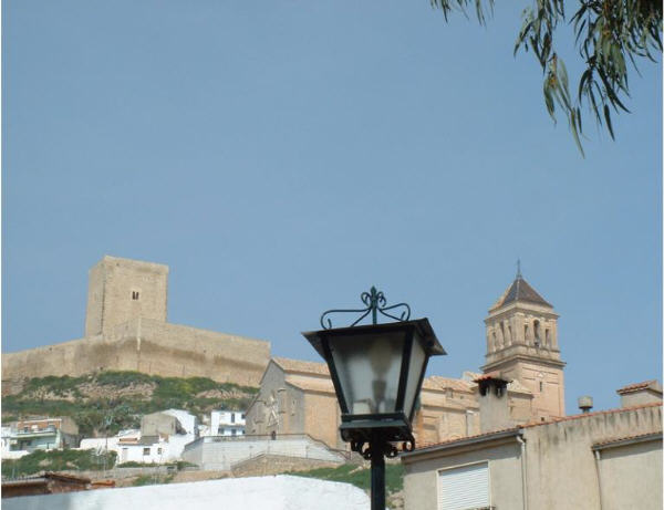 El Castillo visto desde la Fuente Zaide