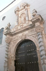Portada del convento de santa Clara